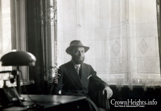 The Rebbe, Rabbi Menachem Mendel Schneerson, circa 1920's. (Photo: Agudas Chasidei Chabad Library/Lubavitch Archives)