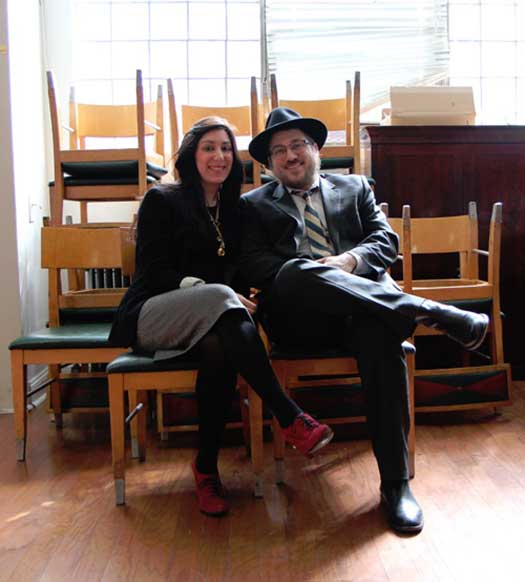 Zev and Rivka consider the Chabad a family project.