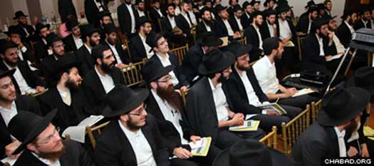 Yeshivah students poised to travel to far-flung destinations around the world attended an annual training session last week in the Crown Heights neighborhood of Brooklyn, N.Y. (Photo: Bentzi Sasson)