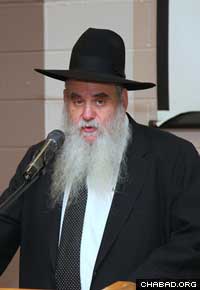 Rabbi Moshe Kotlarsky. (Photo: Bentzi Sasson)