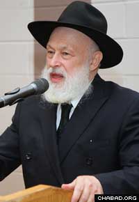 Rabbi Yehuda Krinsky (Photo: Bentzi Sasson)