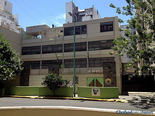 Chabad's Wolfsohn-Tabacinic nursery through seventh-grade Jewish day school in the Belgrano neighborhood of Buenos Aires.