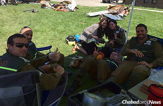 A delegation of 50 Israelis came to Indiana to participate in “United Front” exercises 2015, an international search-and-rescue training program.