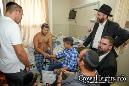 One one of CTVP's many visits to Meir in the Hospital