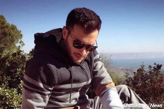 Alon Bakal, 26, manager of the Simta restaurant on Dizengoff Street, where the attack took place.