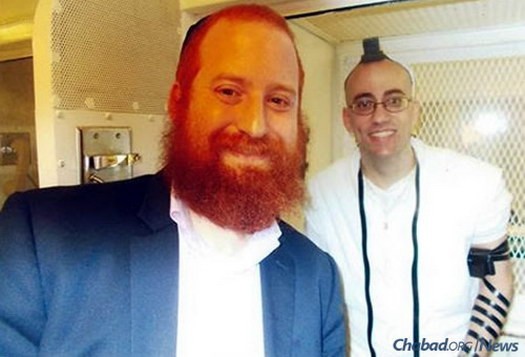 With Goldstein's intervention, Jedidiah Murphy had the long-awaited opportunity to don tefillin and become a bar mitzvah, as he sits on death row in Texas.