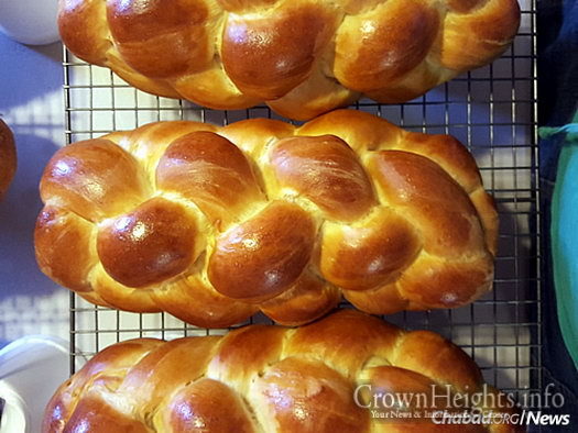 The challah has become a new tradition at Facebook, where it is delivered every week.