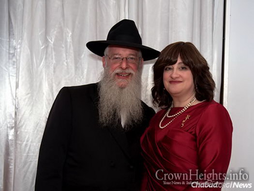 Rabbi Avrohom and Goldie Litvin, co-directors of Chabad of Kentucky (Photo: Elisheva Golani)