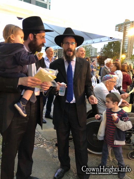 The Kotel, at Public Menorah Lighting in Curitiba CrownHeights.info
