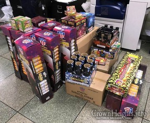 Nypd Announces 30000 Fireworks Bust Chabad News