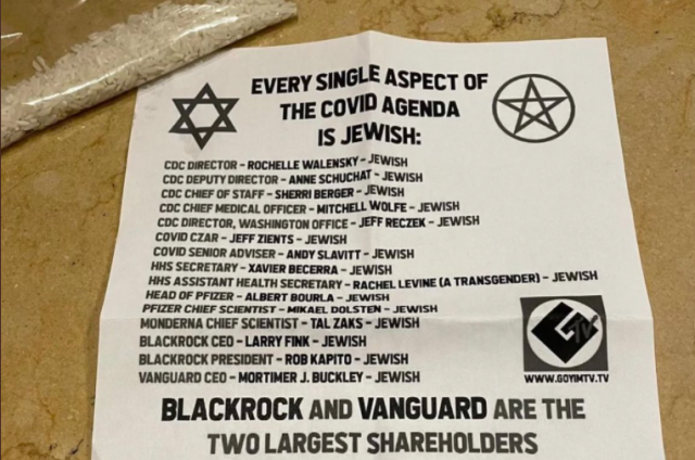 Anti-Semitic Flyers Target Jews in Beverly Hills As Chanukah Begins ...