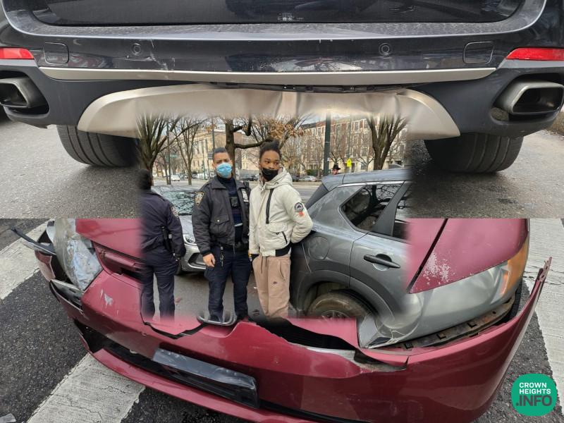 Fender Bender On Kingston Turns Into Foot Chase On Eastern Parkway, One