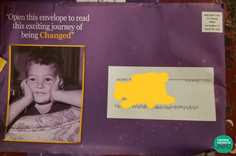 Missionary Materials Mailed To Crown Heights Homes Yet Again CrownHeights.info Chabad News