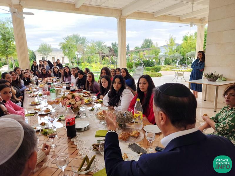 A Unique Visit of Ohr Chana High School Students by Mr. Levi Leviev