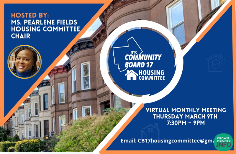 Give Your Input Community Board 17 Meeting With Developer of 322 Unit