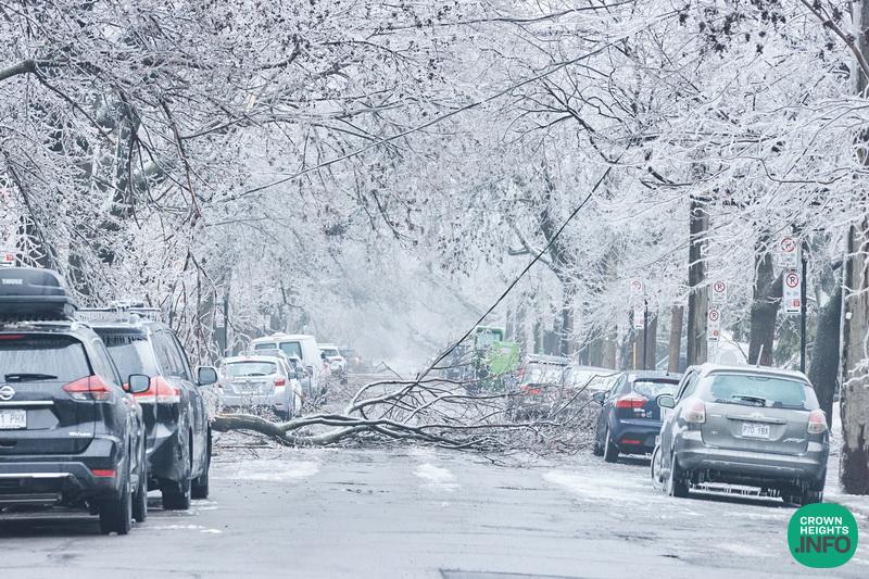 Montreal Ice Storm Cuts Power to Millions Over the First Days of Pesach ...