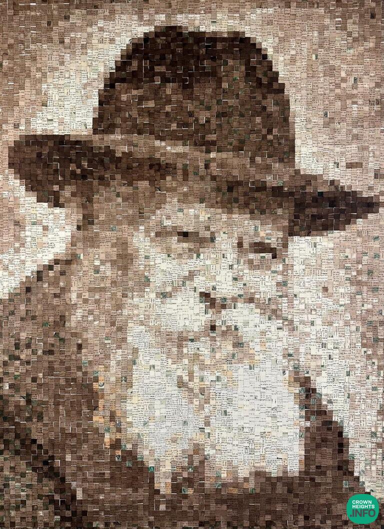 The Rebbe Portrait That Took Six Plus Years To Create | CrownHeights ...
