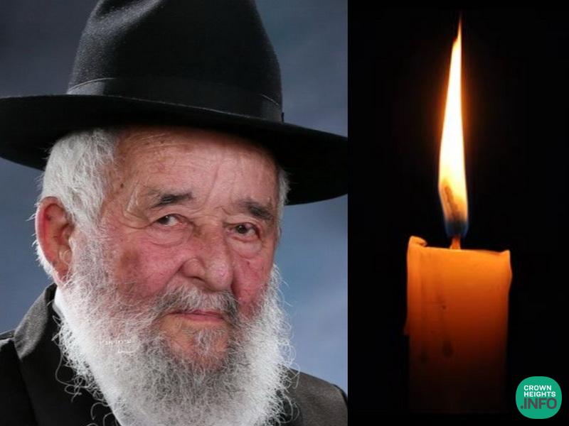 BDE: Rabbi Yechiel Yerachmiel Naparstek, 92, OBM