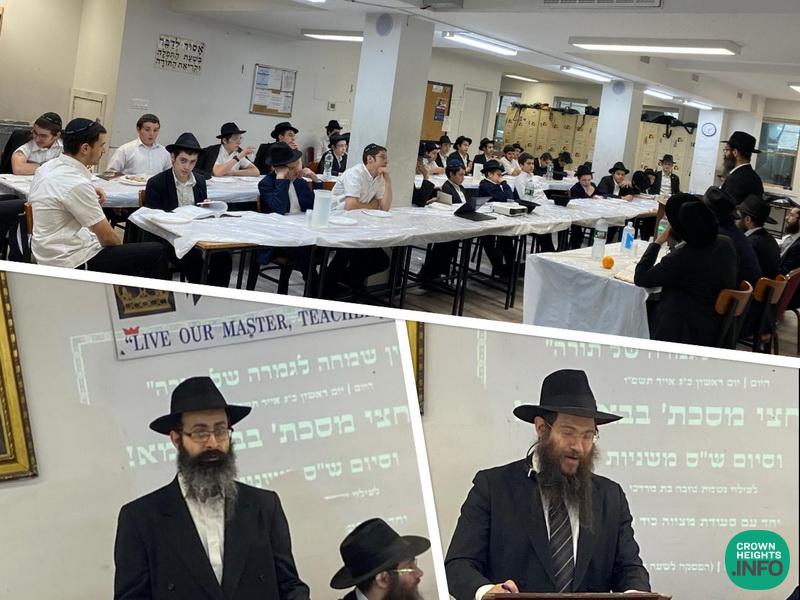 YTTL Queens Celebrates Torah Milestone Joyously with Seudas Mitzva