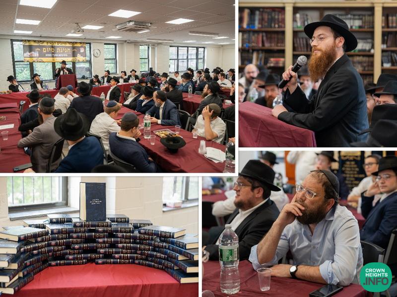 Shiur Aleph Mesivta Oholei Torah Celebrates Siyum on Maseches Sukkah