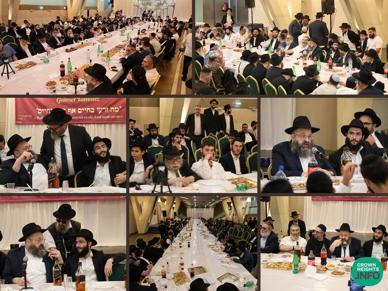 Farbrengen Held in Paris in Honor of Gimmel Tammuz 5786