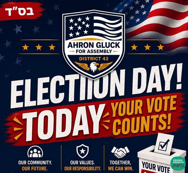 Historic Election Day Begins in Crown Heights