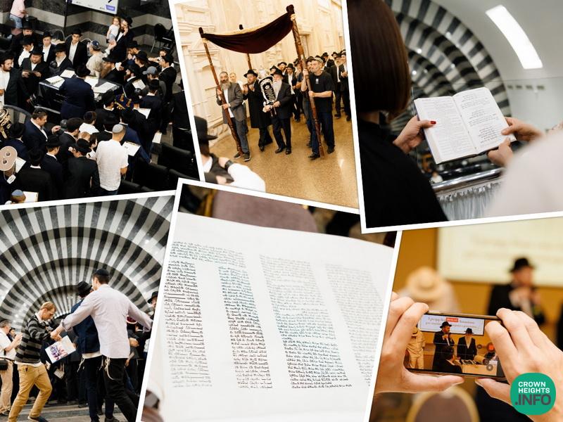 Completion and Donation of a New Sefer Torah to the Chabad Community of...