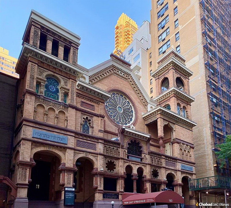 Park East Synagogue and Chabad of the Upper East Side Announce Historic New...
