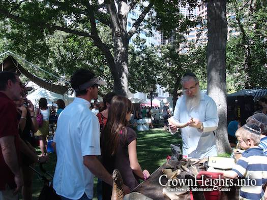 Shofar Factory Shofar Factory at ‘A Taste of Colorado’ | CrownHeights.info – Chabad ...